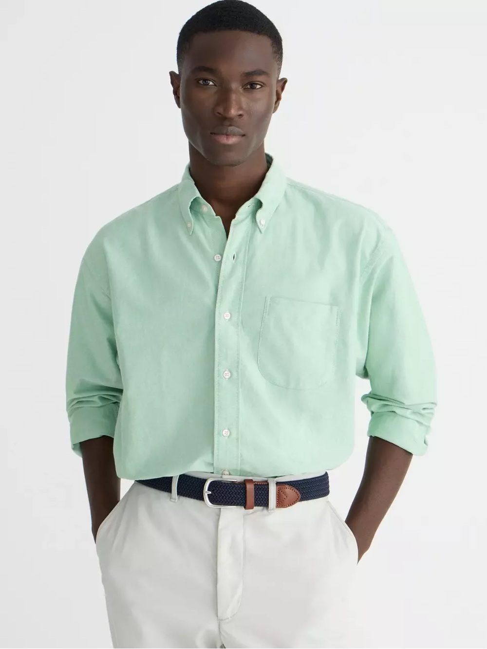 J. Crew Giant Fit Oxford Shirt